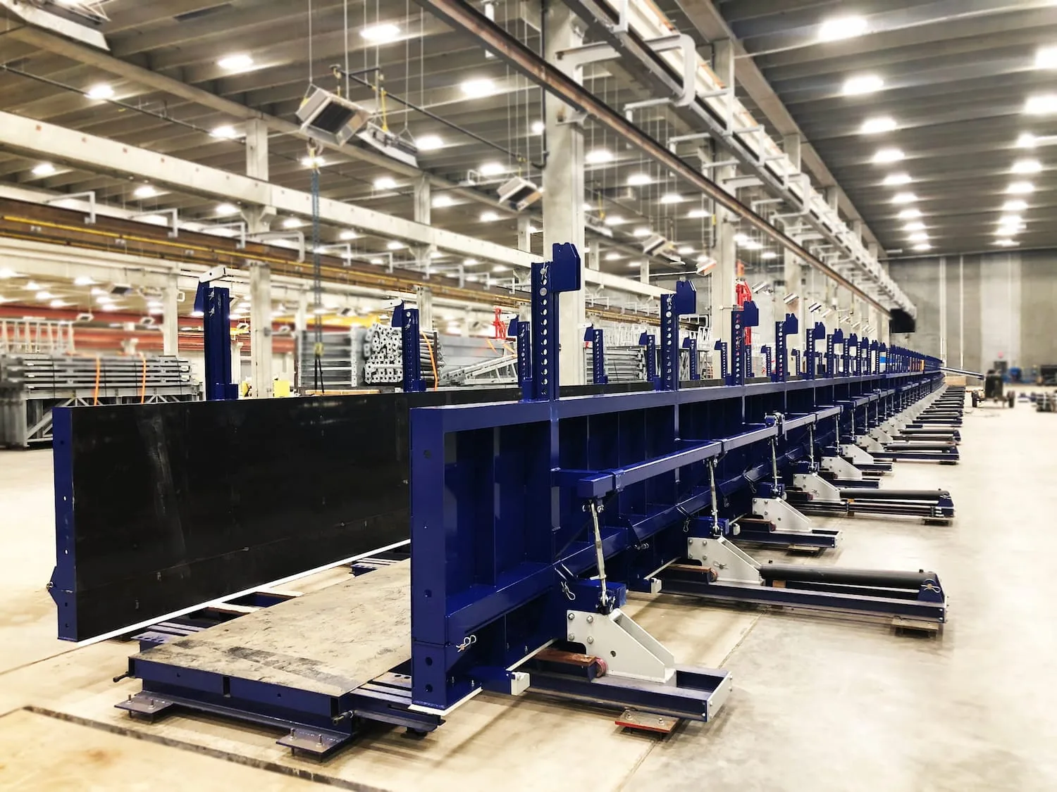 Side molds for TL girders