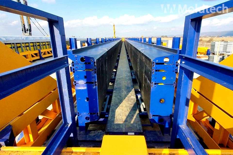 Molde viga puente