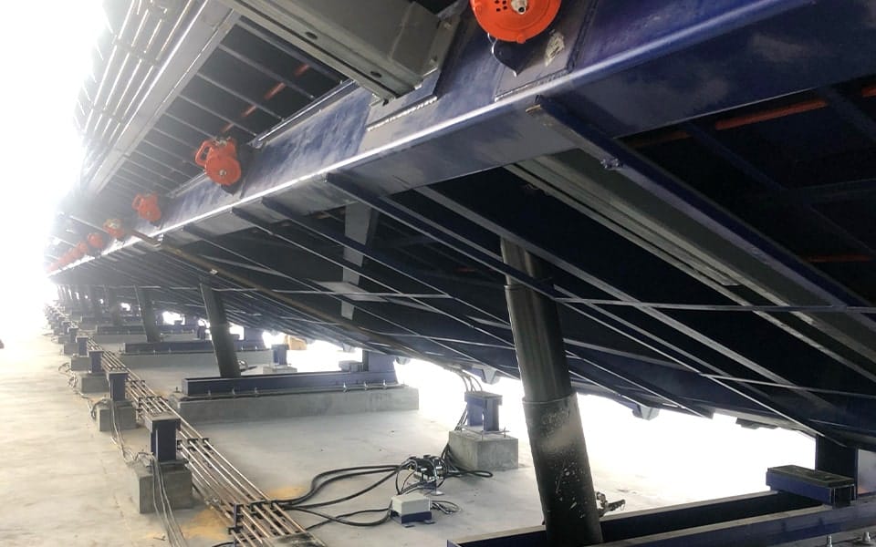 Cilindro hidráulico de la mesa basculante