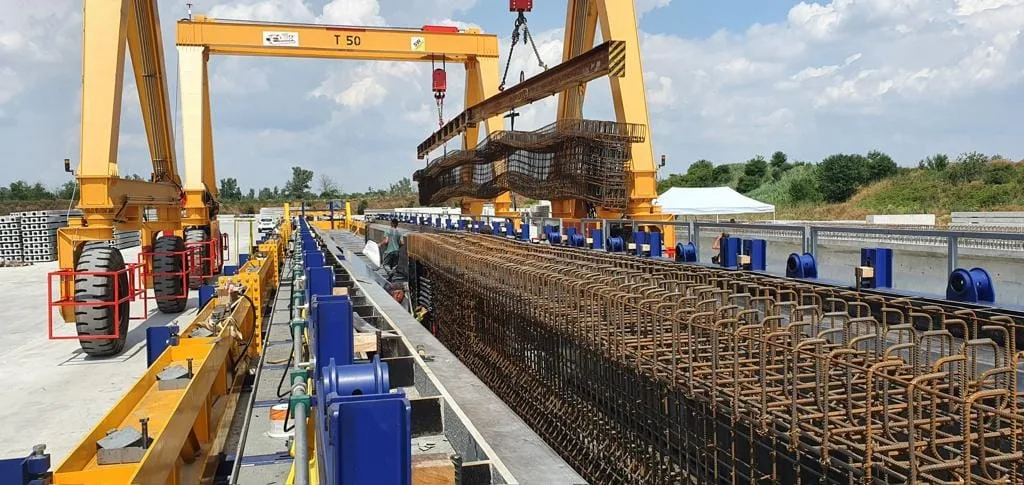 I girders production
