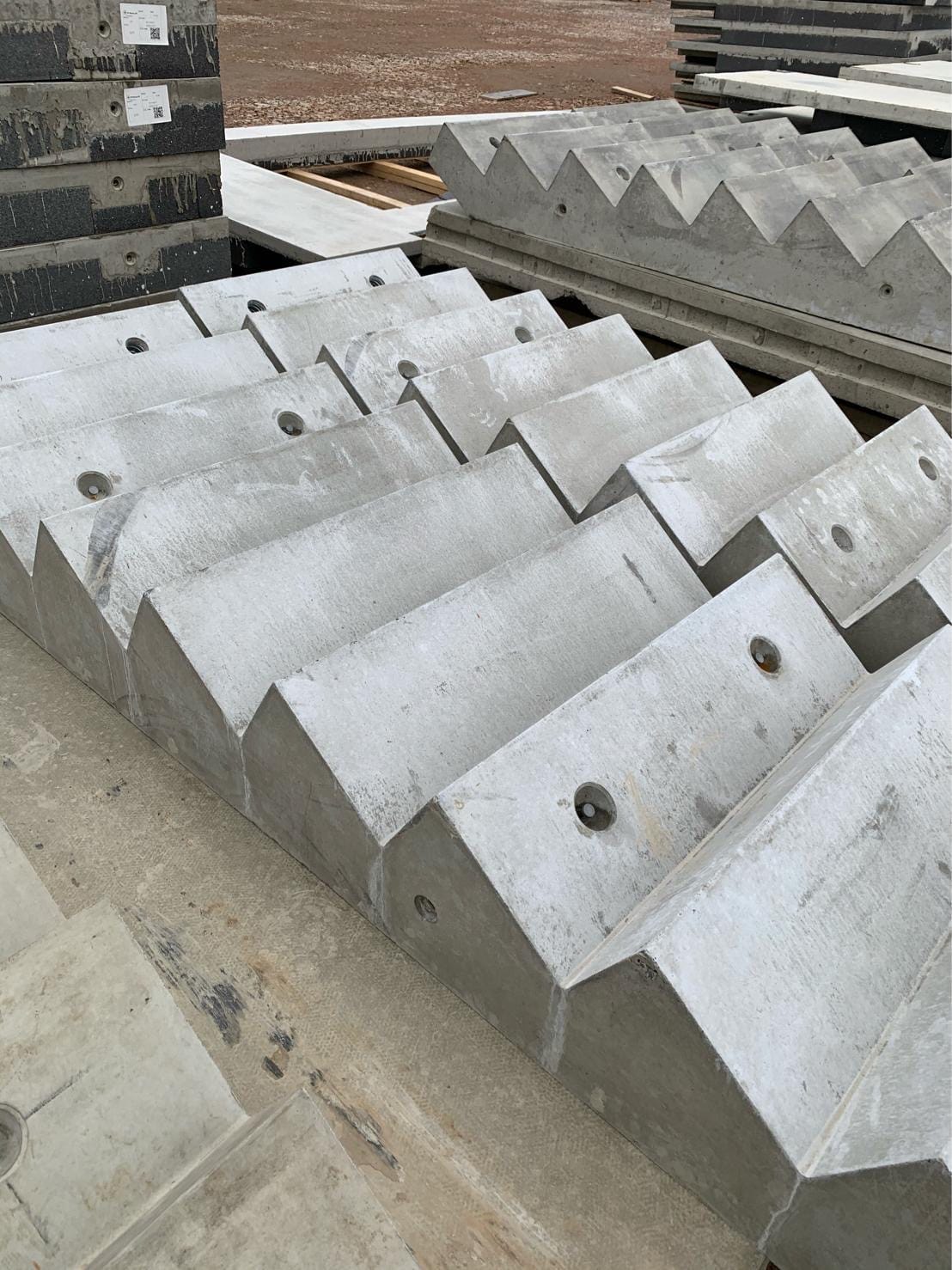 Precast stairs