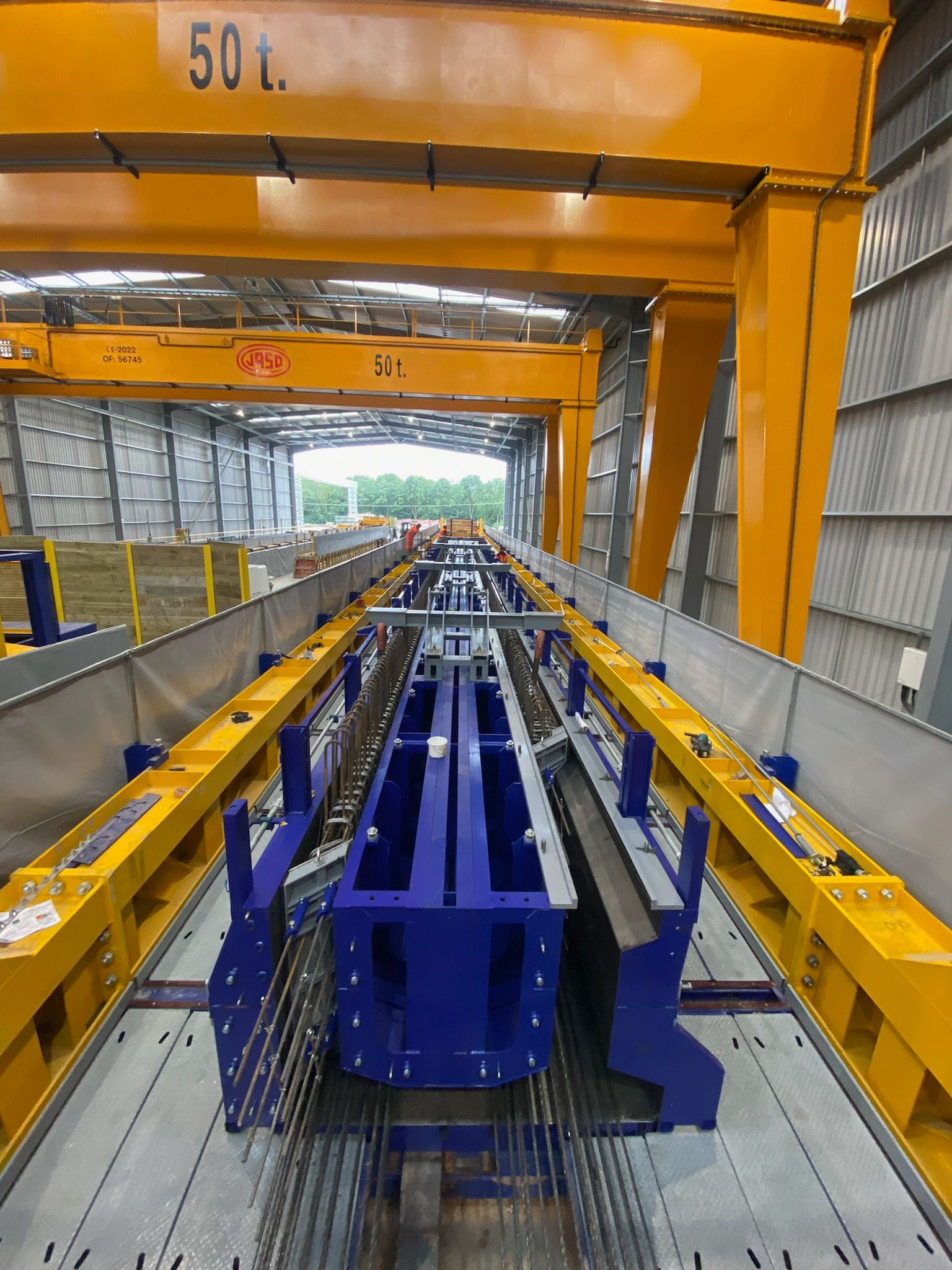 Mold for U girder